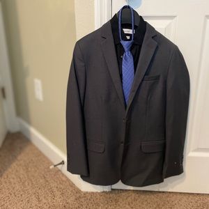 Boys Calvin Klein size 14 grey suit